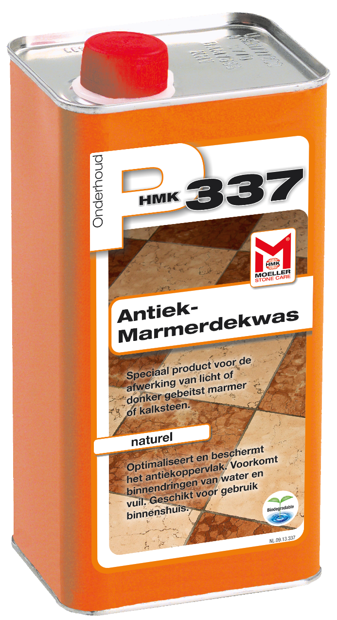 HMK P337 Antiek marmerdekwas (transparant)