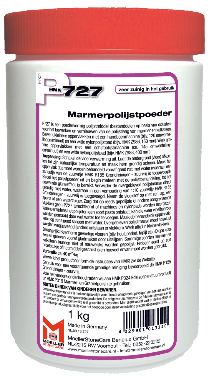 HMK P727 Marmerpolijstpoeder (transparant)