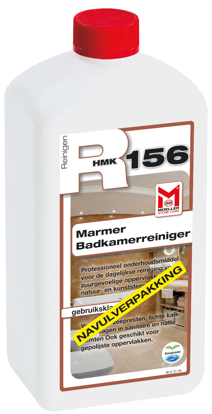 HMK R156 Marmer badkamerreiniger – 1L (transparant)