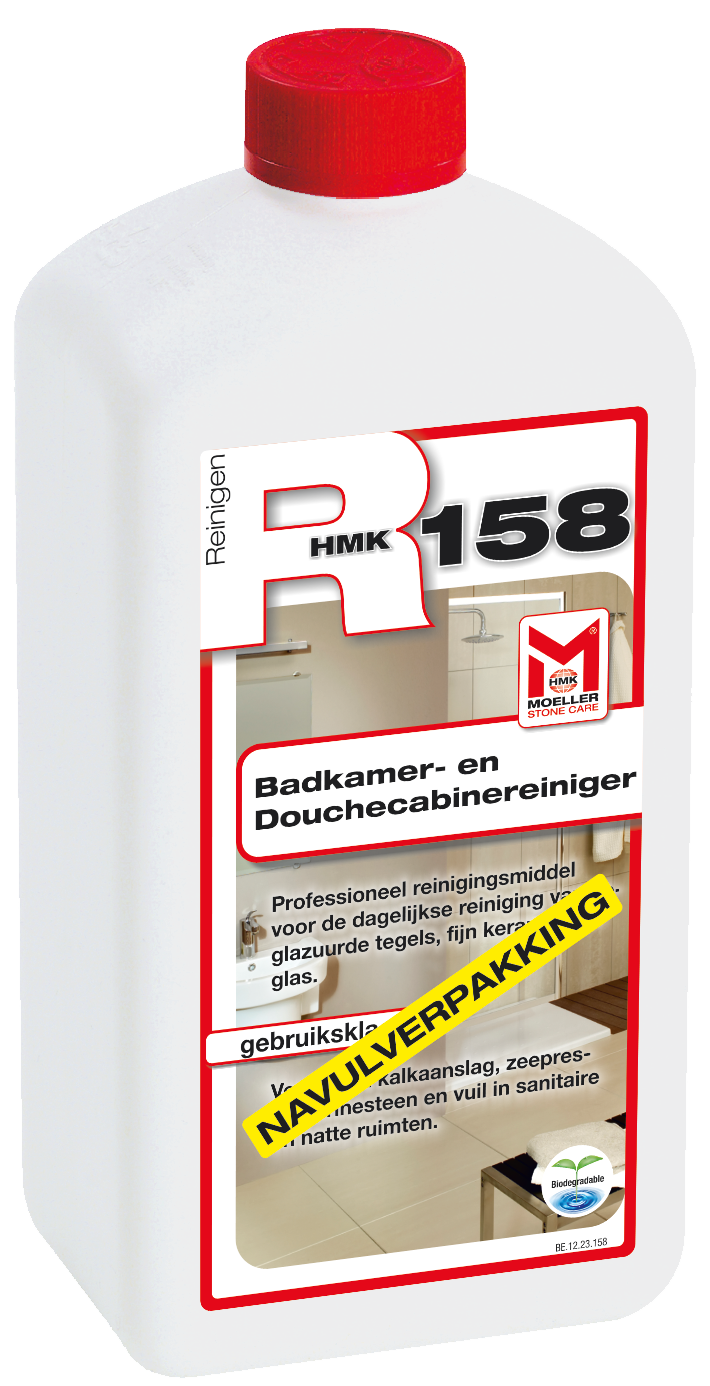 HMK R158 Badkamer- en douchecabinereiniger – 1L (transparant)