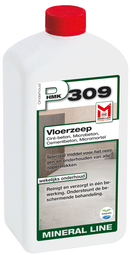 HMK P309 Vloerzeep – 1L (transparant)