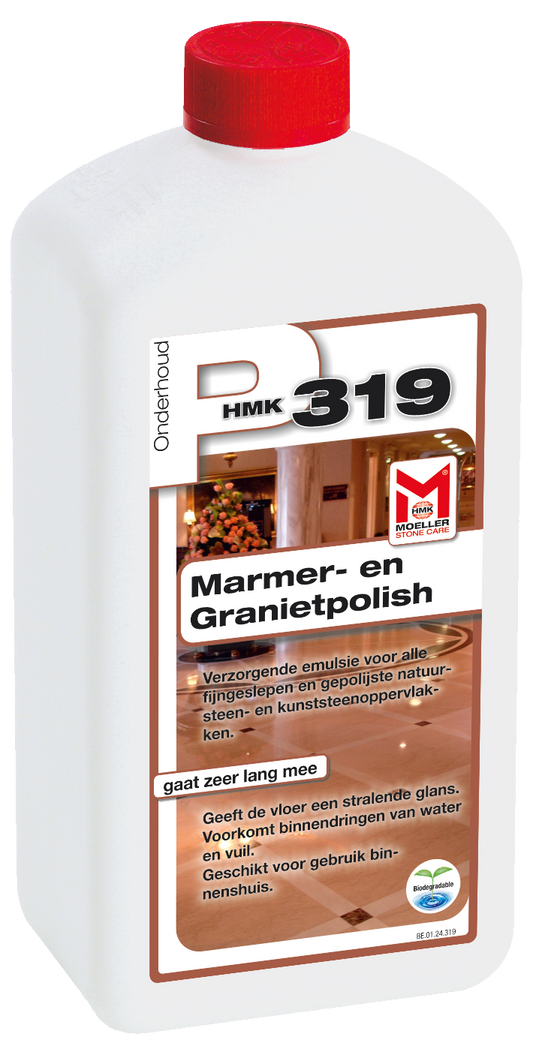 HMK P319 Marmer- en granietpolish – 1L (transparant)