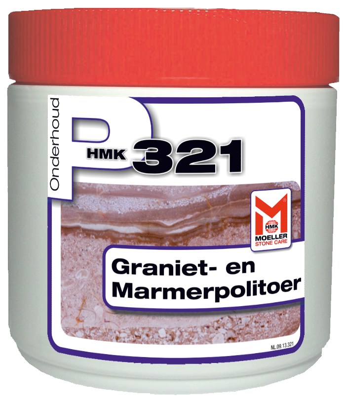 HMK P321 Graniet- en Marmerpolitoer – Pasta (transparant)