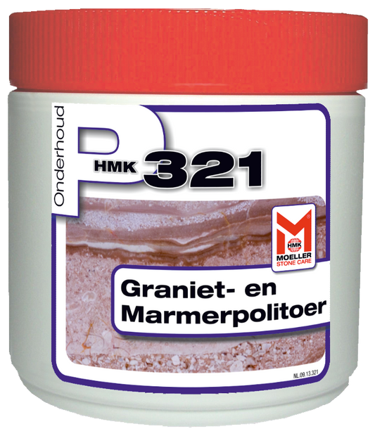 HMK P321 Graniet- en Marmerpolitoer – Pasta (transparant)