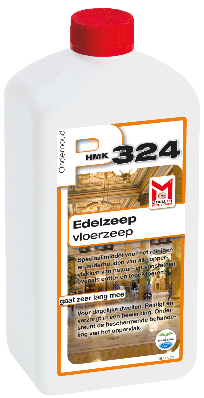 HMK P324 Edelzeep – vloerzeep – 1L (transparant)
