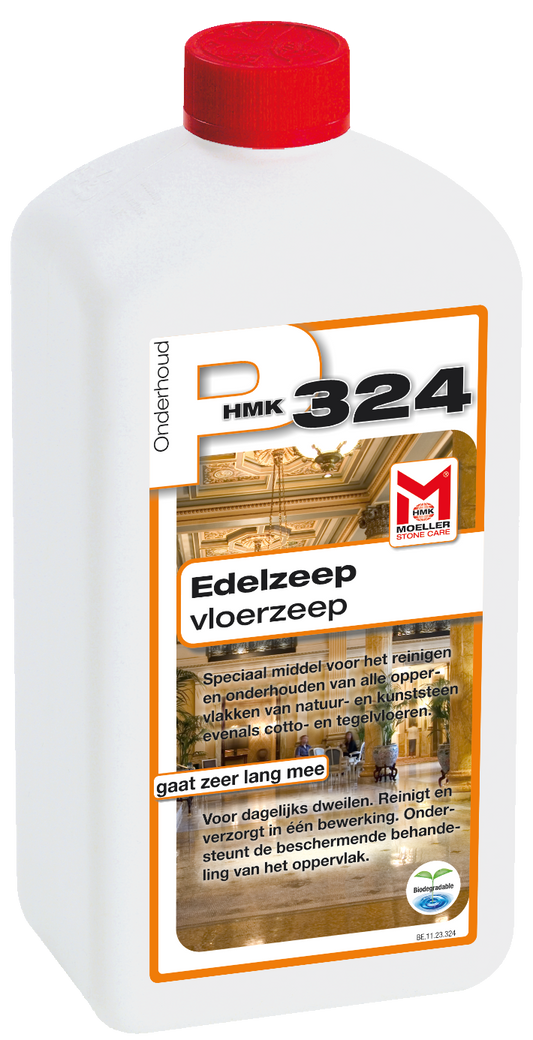 HMK P324 Edelzeep – vloerzeep – 1L (transparant)