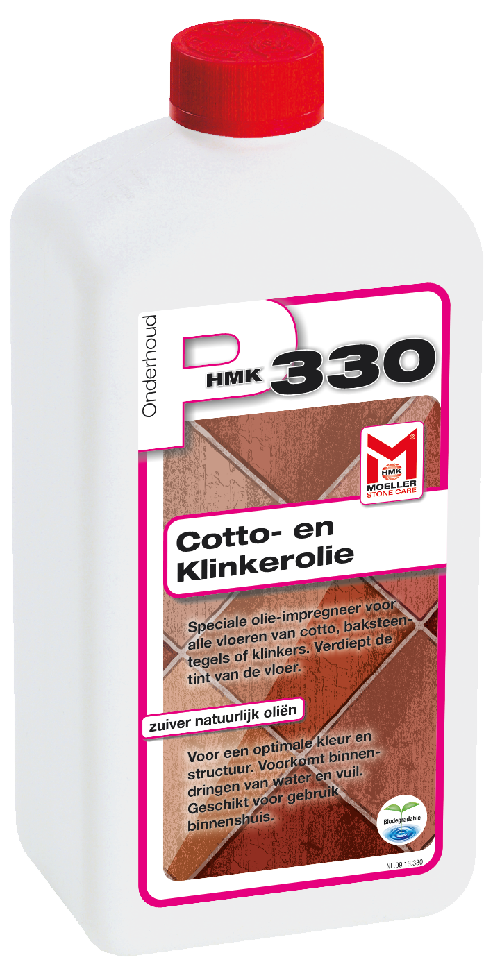 HMK P330 Cotto- en klinkerolie (transparant)