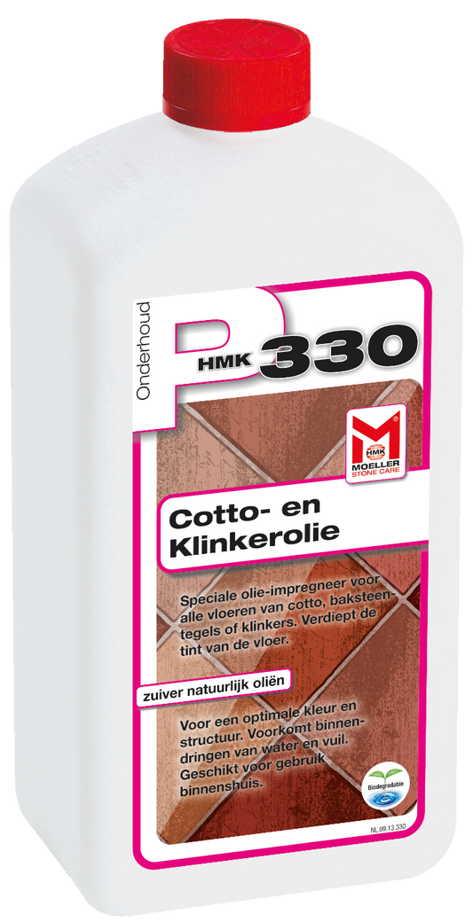 HMK P330 Cotto- en klinkerolie (transparant)