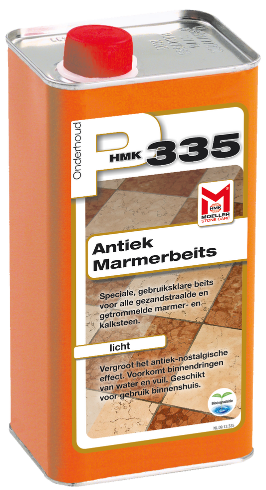 HMK P335 Antiek marmerbeits - licht (transparant)