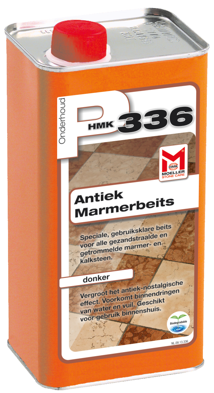 HMK P336 Antiek marmerbeits - donker (transparant)