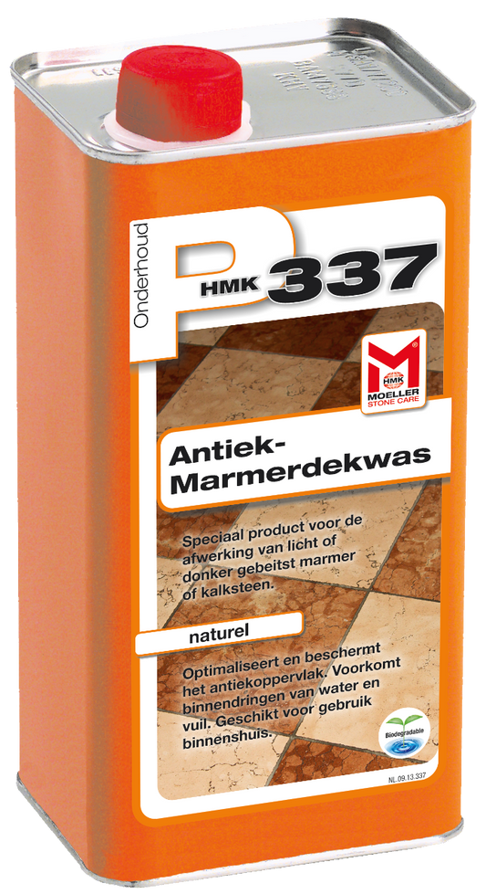 HMK P337 Antiek marmerdekwas (transparant)