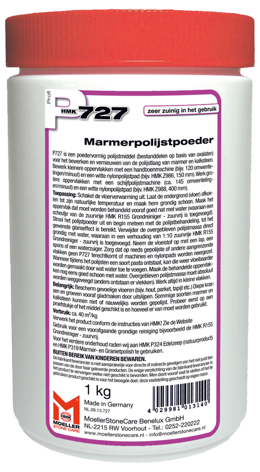 HMK P727 Marmerpolijstpoeder (transparant)