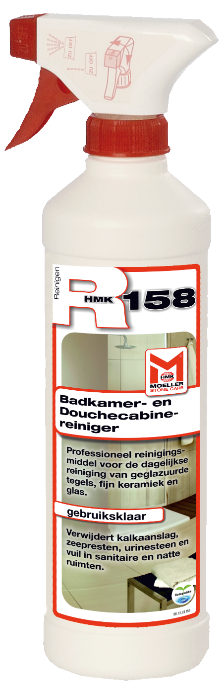 HMK R158 Badkamer- en douchecabinereiniger – 0,50L (transparant)