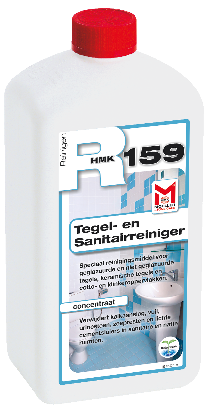 HMK R159 Tegel- en sanitairreiniger – 1L (transparant)