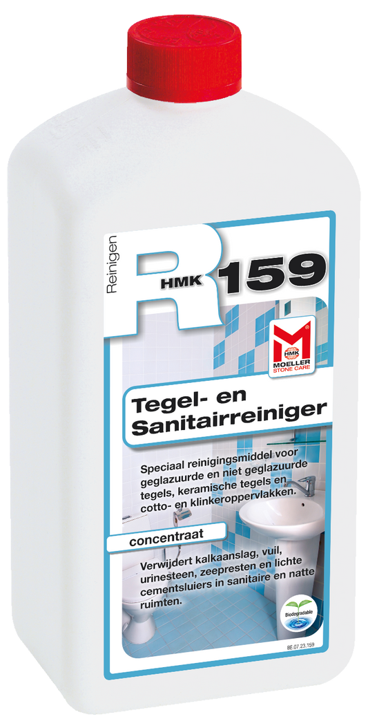 HMK R159 Tegel- en sanitairreiniger – 1L (transparant)