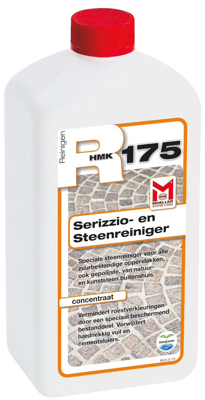 HMK R175 Serizzio- en Steenreiniger – 1L (transparant)