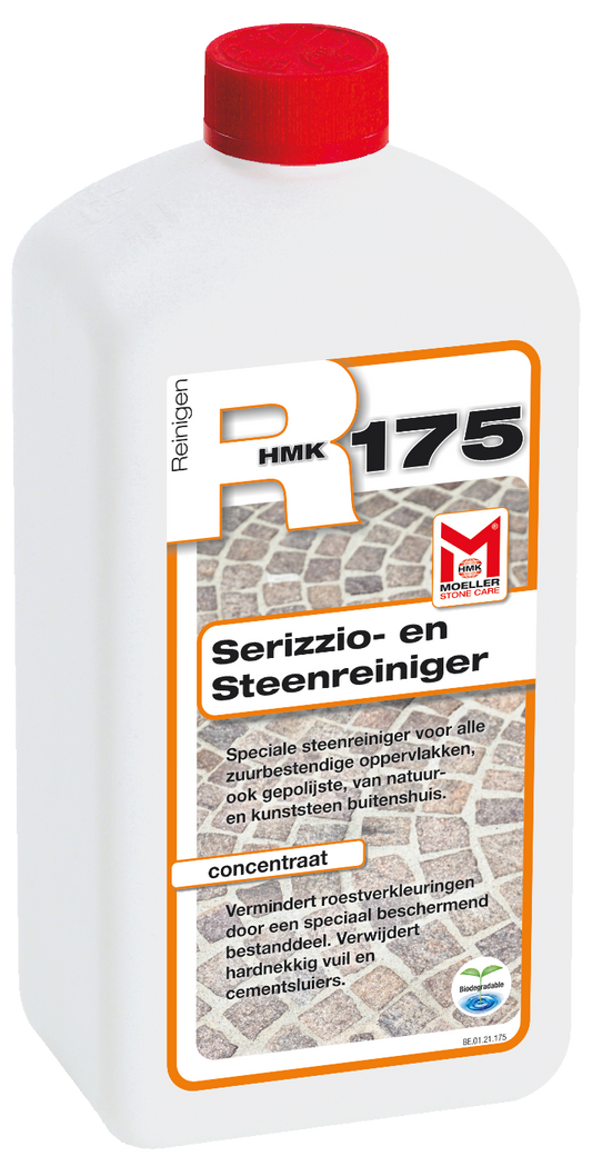 HMK R175 Serizzio- en Steenreiniger – 1L (transparant)