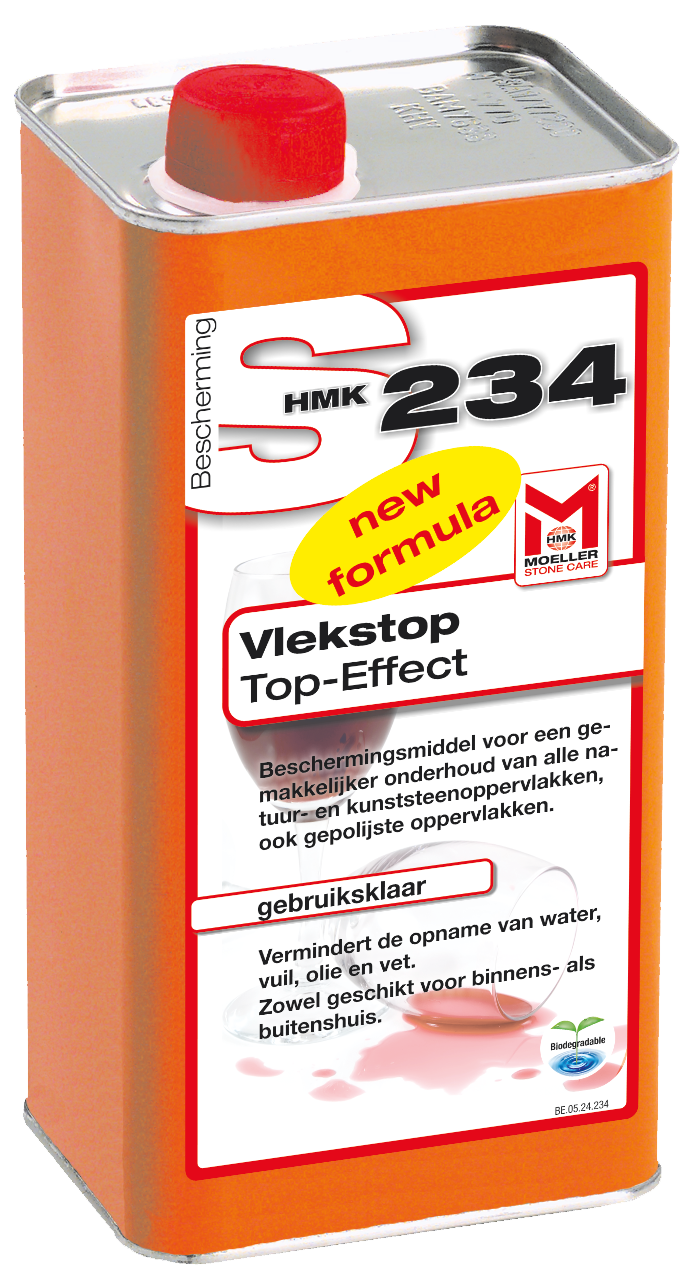 HMK S234 Vlekstop – Top effect – 1L (transparant)