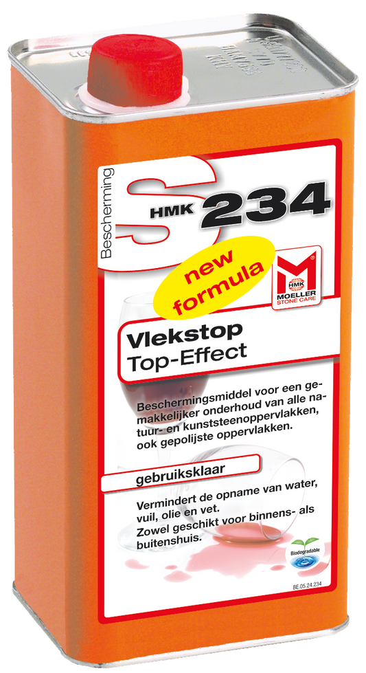 HMK S234 Vlekstop – Top effect – 1L (transparant)