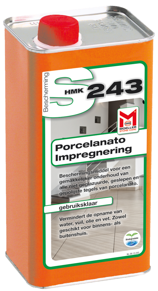 HMK S243 Porcelanato impregnering (transparant)