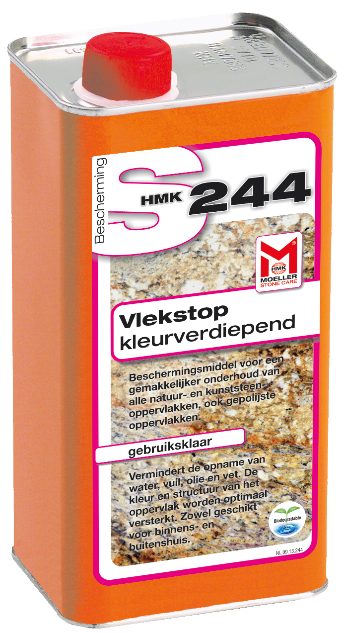 HMK S244 Vlekstop – kleurverdiepend (transparant)