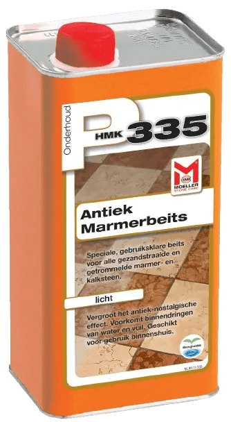 HMK P335 Antiek marmerbeits - licht