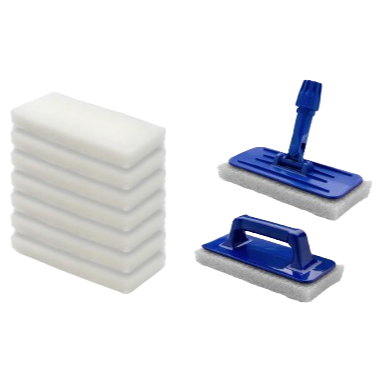 Set doodle-bug pad wit met hand- en steelhouder